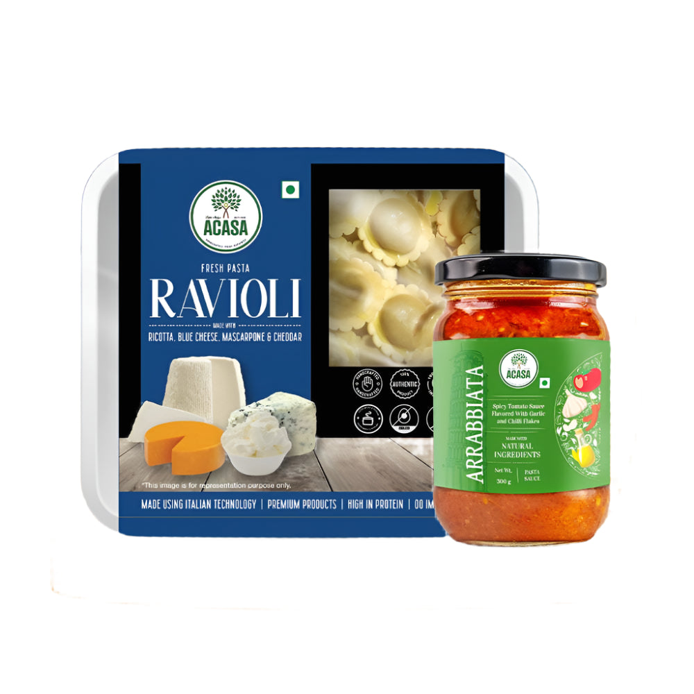 FourCheeseRavioli_ArrabbiataSauce