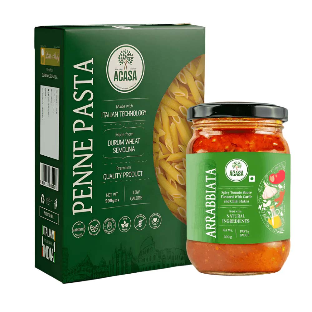 Penne Pasta and Arrabbiata Sauce Combo Meal