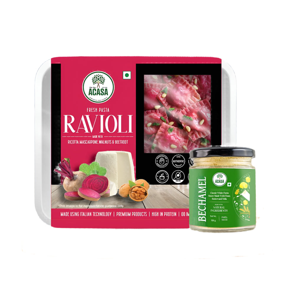 BeetrootandCheeseRavioli_BechamelSauce