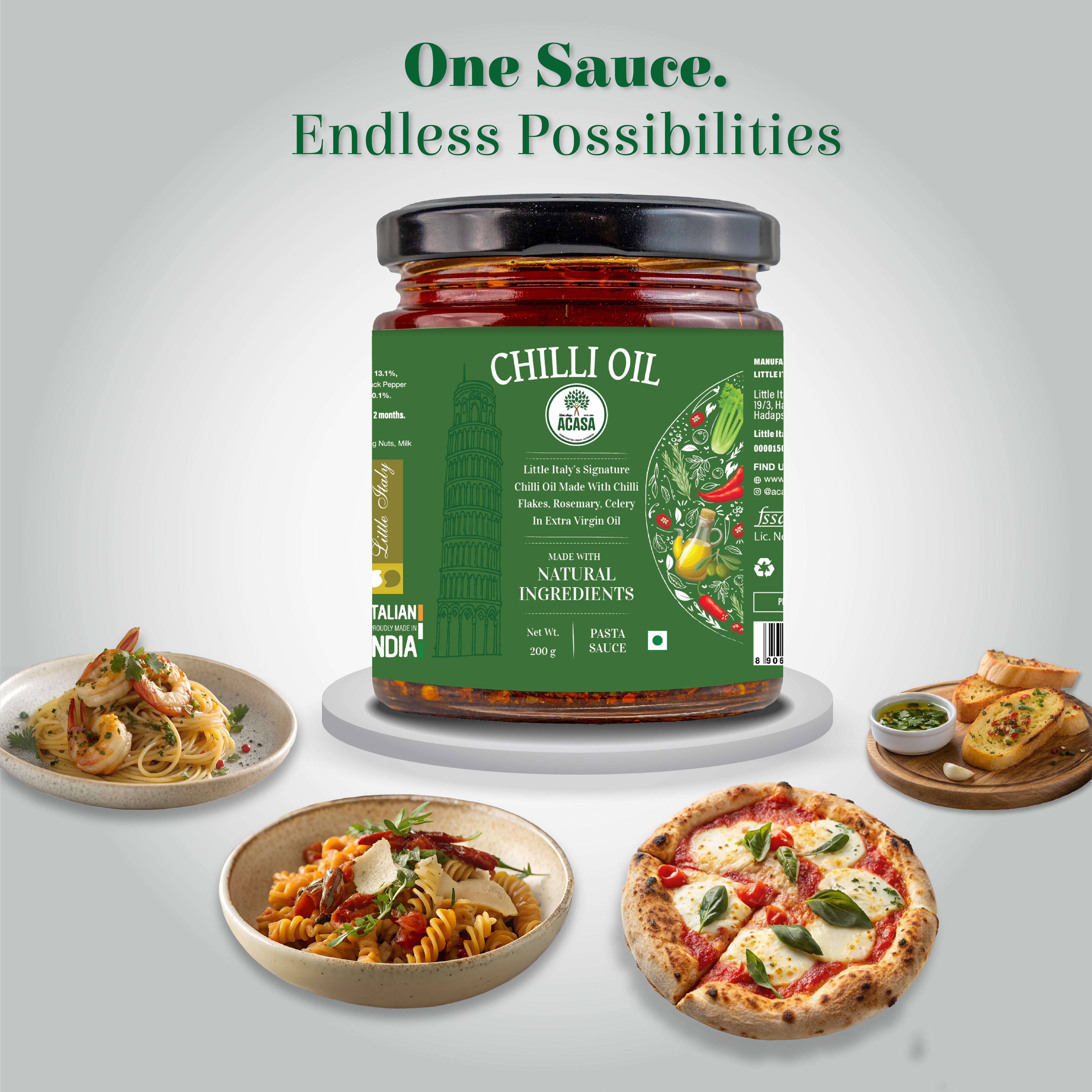 Chilli Oil (Jain Friendly) – Acasa Store