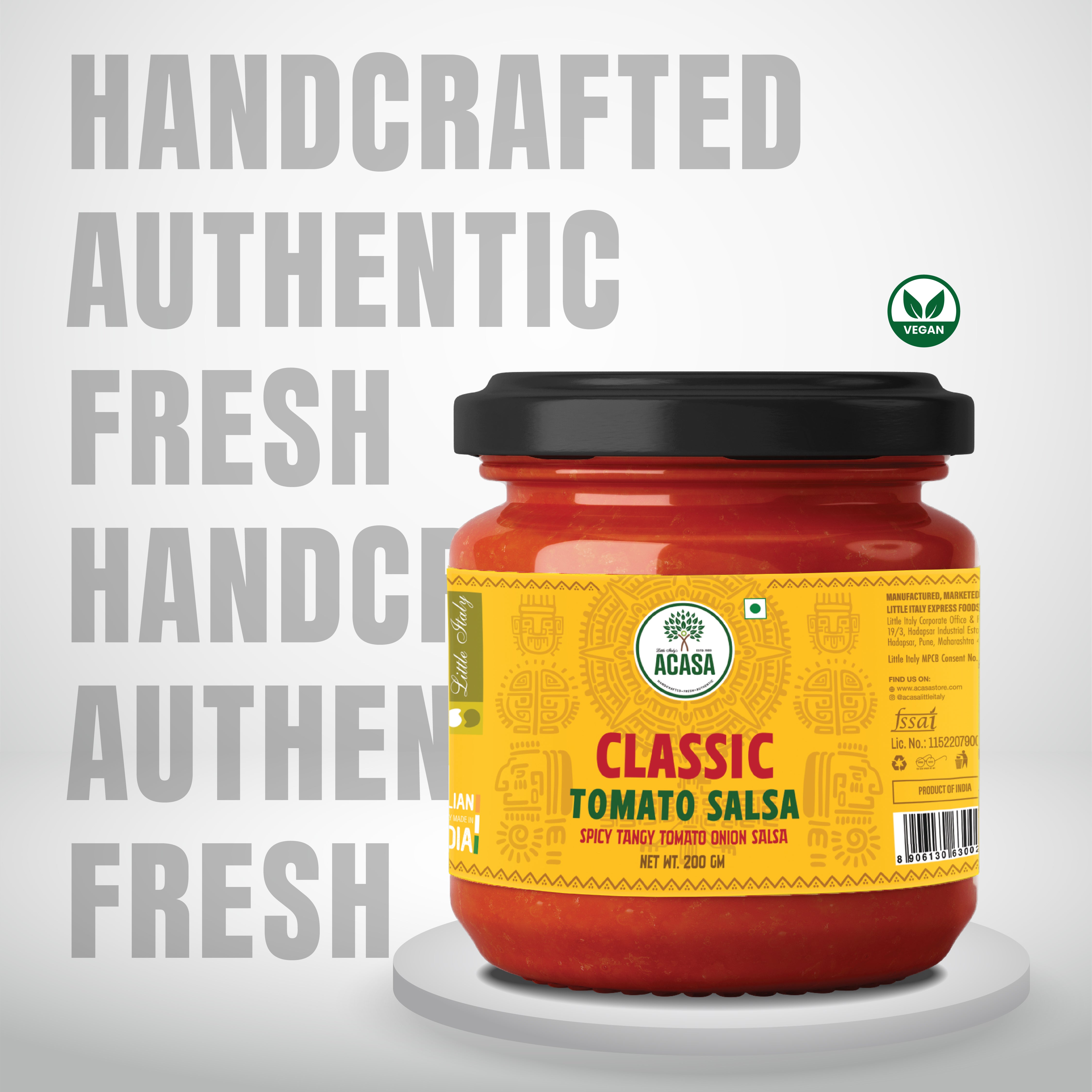 Savor Tradition with Our Classic Tomato Salsa Dip from Acasa Store